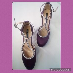 PLUM satin shoes